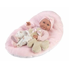 Llorens 73808 NEW BORN HOLIKA - realistick bbika bbtko s celovinylovm telom 40 cm